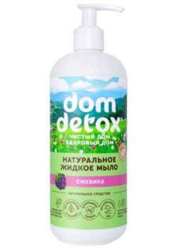 Натуральное жидкое мыло «Dom Detox» - Ежевика
